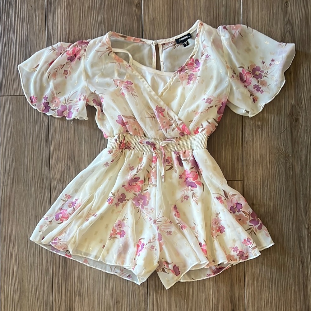 Zunie Floral One Piece for Kids